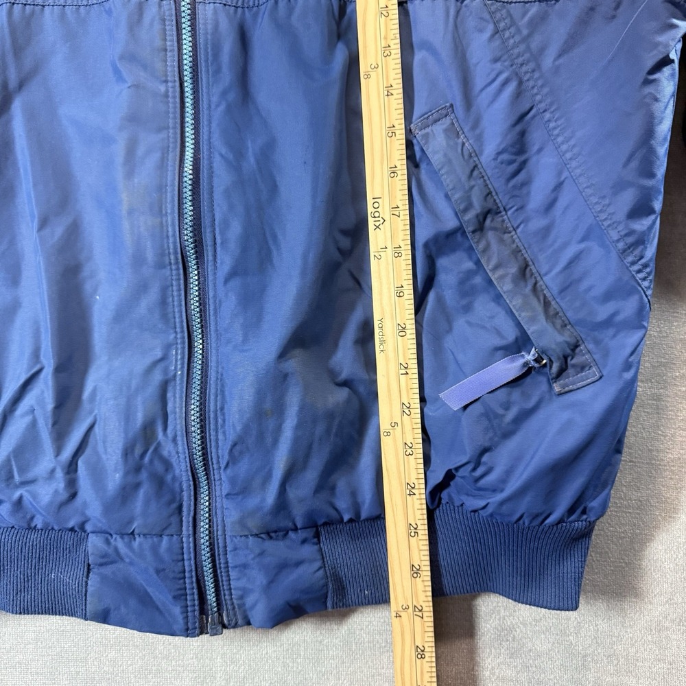 Vintage Mens Jacket 90's Patagonia Made in USA Fleece Lined Blue Size Large - Picture 8 of 15